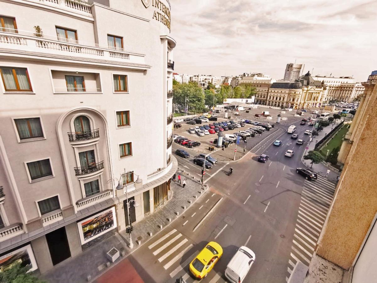 Ferienwohnung Cozy Studio Athenee Bukarest Exterior foto